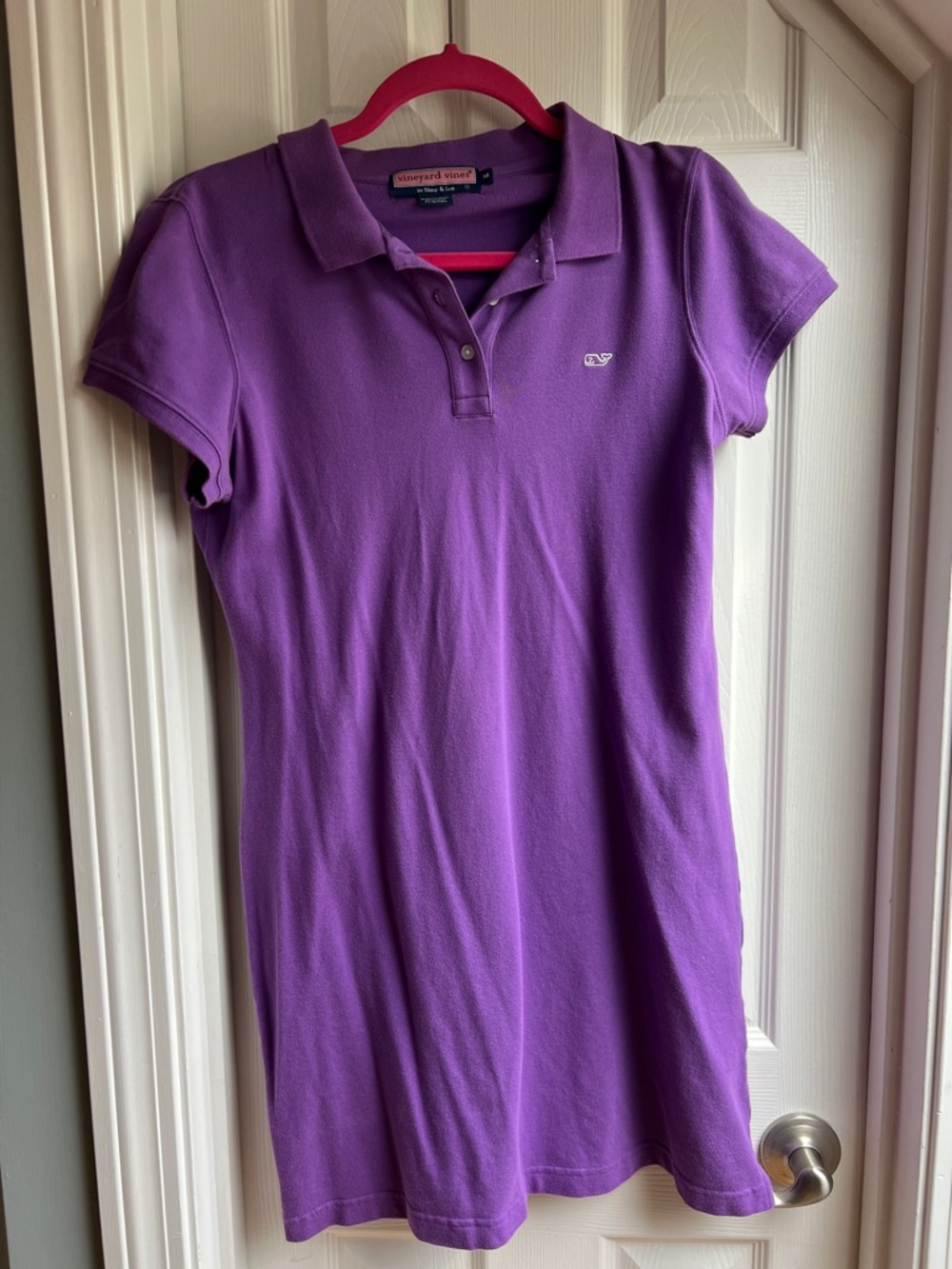 Vineyard Vines Violet Polo Shirt Dress